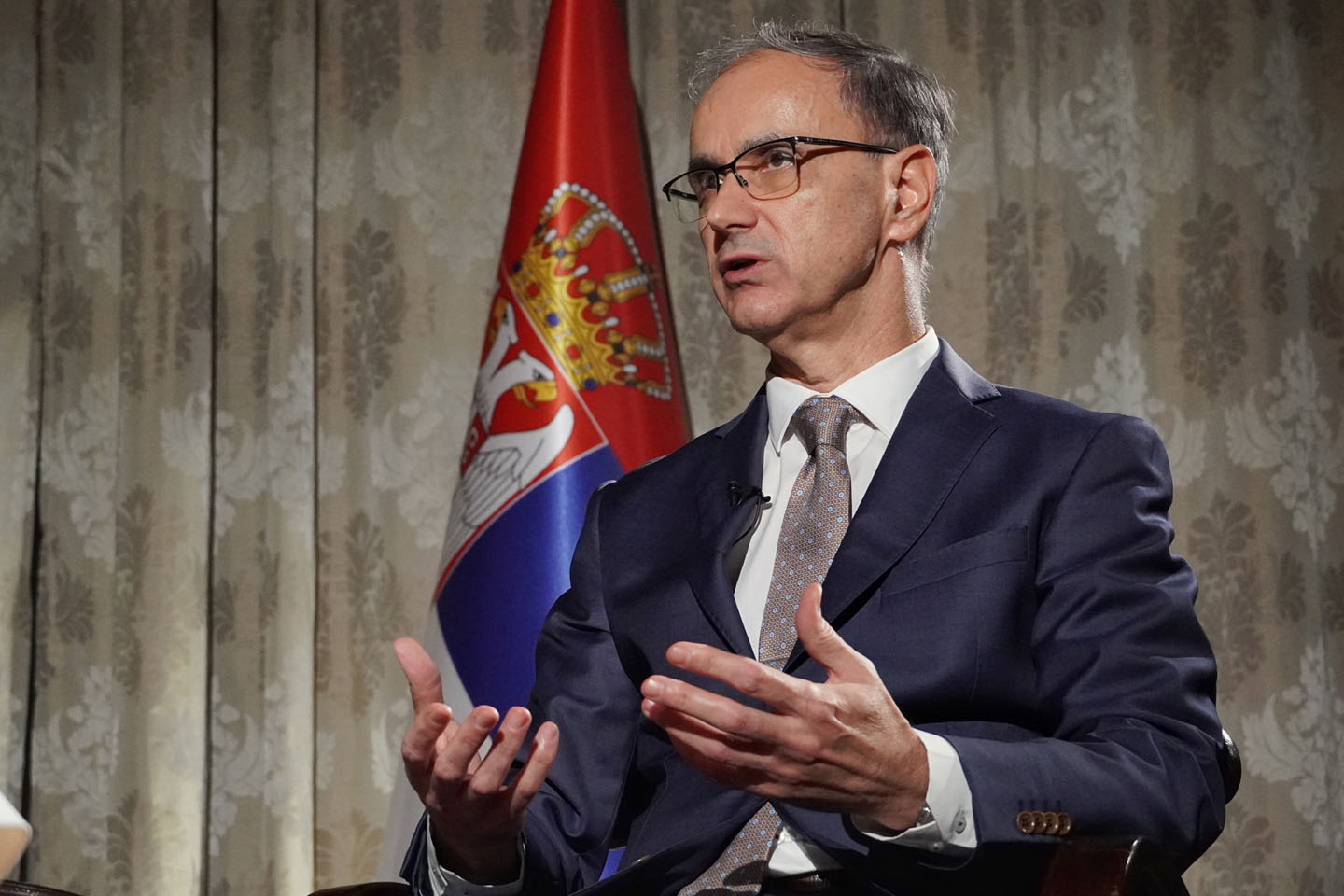 Đuro Macut, Prime Minister of Serbia — official portrait